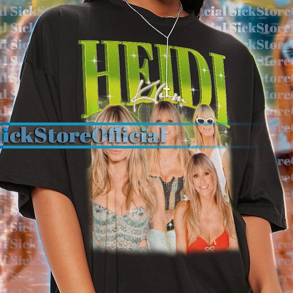 HEIDI KLUM Vintage Shirt, heidi klum Homage Tshirt, heidi klum Fan Tees, heidi klum Retro 90s Sweater, heidi klum Merch Gift #ARI