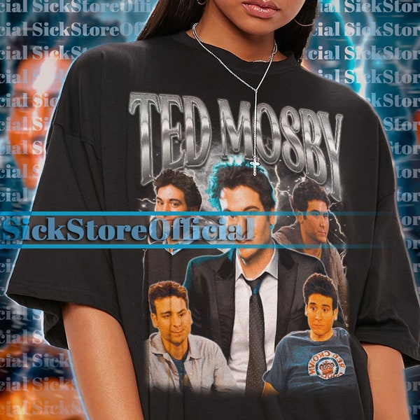 TED MOSBY Vintage Shirt, Ted Mosby Homage Tshirt, Ted Mosby Fan Tees, Ted Mosby Retro 90s Sweater, Ted Mosby Merch Gift