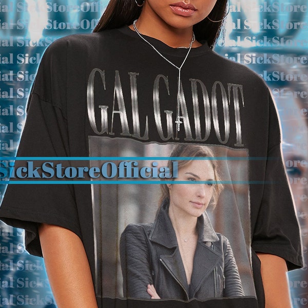 GAL GADOT Vintage Shirt, Gal Gadot Tshirt, Gal Gadot Fan Tees, Gal Gadot Retro 90s Sweater, Gal Gadot Merch Gift, Actress Gal Gadot  #tpc