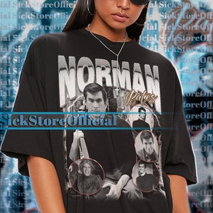 NORMAN BATES Vintage Shirt, Norman Bates Psycho 1960 Tshirt, Norman Bates Fan Tees, Norman Bates Halloween, Norman Bates Merch Gift
