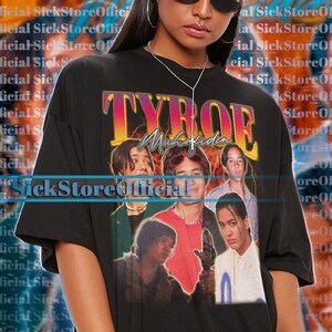 Maglietta vintage di Tyroe Muhafidin, maglietta di Tyroe Muhafidin, magliette di Tyroe Muhafidin, maglione retrò anni '90 di Tyroe Muhafidin, regalo di merchandising di Tyroe Muhafidin