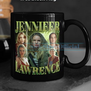 JENNIFER LAWRENCE Coffee Mug, Jennifer Lawrence Tea Mug, Jennifer Lawrence Drinkware, Jennifer Lawrence Mug, Jennifer Lawrence Merch Gift