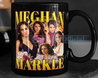 MEGHAN MARKLE Coffee Mug, Meghan Markle Tea Mug, Meghan Markle Drinkware, Meghan Markle Mug, Meghan Markle Merch Gift, Actress Meghan Markle