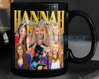 HANNAH MONTANA Kaffeetasse, Hannah Montana Teetasse, Hannah Montana Drinkware, Hannah Montana Tasse, Hannah Montana Merch Geschenk
