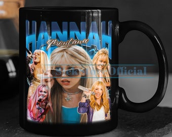 HANNAH MONTANA Coffee Mug, Hannah Montana Tea Mug, Hannah Montana Drinkware, Hannah Montana Mug, Hannah Montana Merch Gift