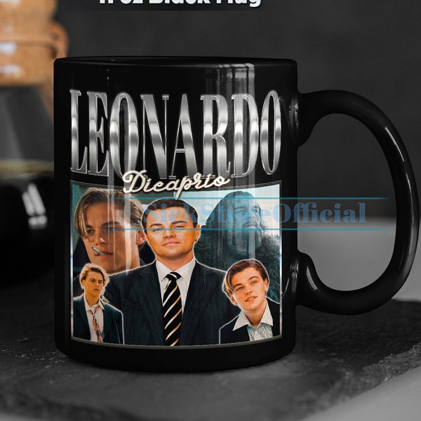 LEONARDO DICAPRIO Coffee Mug, Leonardo DiCaprio Tea Mug, Leonardo DiCaprio Drinkware, Leonardo DiCaprio Mug, Leonardo DiCaprio Merch Gift