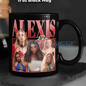 ALEXIS REN Kaffeetasse, Alexis Ren Teetasse, Alexis Ren Trinkgefäß, Alexis Ren Tasse, Alexis Ren Merch Geschenk, Alexis Ren Print Tassen