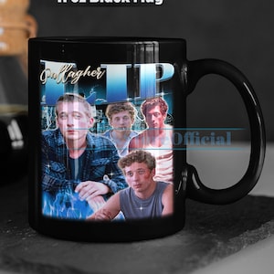 LIP GALLAGHER Coffee Mug, Lip Gallagher Tea Mug, Lip Gallagher Drinkware, Lip Gallagher Mug, Lip Gallagher Merch Gift