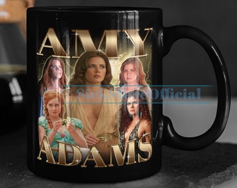 AMY ADAMS Kaffeebecher, Amy Adams Teebecher, Amy Adams Trinkgefäße, Amy Adams Becher, Amy Adams Merch Geschenk, Schauspielerin Amy Adams Filmbecher Druck