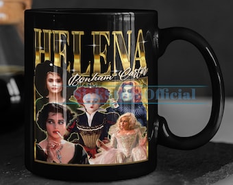 HELENA BONHAM CARTER koffie mok, Helena Bonham Carter thee mok, Helena Bonham Carter drinkware, actrice Helena Bonham Carter mok Merch cadeau