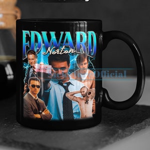 Taza de café de EDWARD NORTON, taza de té de Edward Norton, artículos para beber de Edward Norton, taza de Edward Norton, regalo de merchandising de Edward Norton, actor Edward Norton
