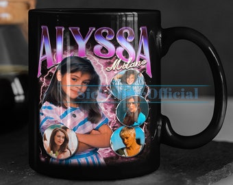 ALYSSA MILANO Kaffeetasse, Alyssa Milano Teetasse, Alyssa Milano Trinkgefäß, Alyssa Milano Becher, Alyssa Milano Merch Geschenk Filme