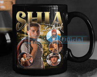 SHIA LABEOUF Coffee Mug, Shia LaBeouf Tea Mug, Shia LaBeouf Drinkware, Shia LaBeouf Mug, Shia LaBeouf Merch Gift, Actor Shia LaBeouf Mug