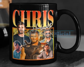 CHRIS HEMSWORTH Coffee Mug, Chris Hemsworth Tea Mug, Chris Hemsworth Drinkware, Chris Hemsworth Mug, Chris Hemsworth Merch Gift