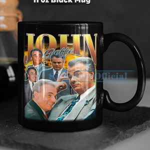 JOHN GOTTI Coffee Mug, John Gotti Tea Mug, John Gotti Drinkware, John Gotti Mug, John Gotti Merch Gift, Actor John Gotti Movies Mug
