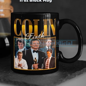 COLIN FIRTH Coffee Mug, Colin Firth Tea Mug, Colin Firth Drinkware, Colin Firth Mug, Colin Firth Merch Gift, Actor Colin Firth  Movie Mug