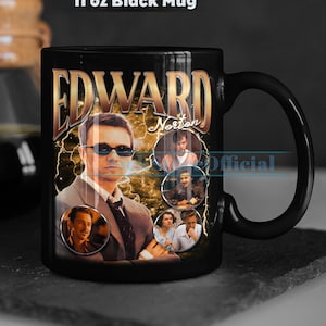 EDWARD NORTON Coffee Mug, Edward Norton Tea Mug, Edward Norton Drinkware, Edward Norton Mug, Edward Norton Merch Gift, Actor Edward Norton