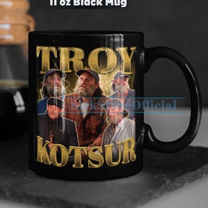 TROY KOTSUR Coffee Mug, Troy Kotsur Tea Mug, Troy Kotsur Drinkware, Troy Kotsur Mug, Troy Kotsur Merch Gift, Actor Troy Kotsur Print Mugs