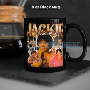 JACKIE CHAN Coffee Mug, Jackie Chan Tea Mug, Jackie Chan Drinkware, Jackie Chan Mug, Jackie Chan Merch Gift, Actor Jackie Chan Movies Mug