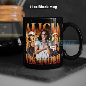 ALICIA VIKANDER Coffee Mug, Alicia Vikander Tea Mug, Alicia Vikander Drinkware, Alicia Vikander Mug, Alicia Vikander Merch Gift