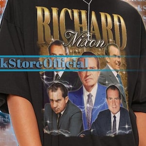 RICHARD NIXON Tshirt, Richard Nixon Shirt, Richard Nixon Fan Tees, Richard Nixon Retro 90s Sweater, Richard Nixon Gift #saf