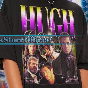 HUGH JACKMAN Shirt, Hugh Jackman Vintage Tshirt, Hugh Jackman Tees, Hugh Jackman Retro 90s Sweater, Hugh Jackman Merch Gift #saf