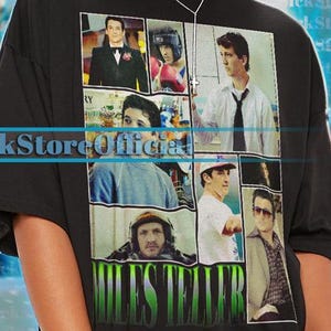 MILES TELLER Shirt, Miles Teller Vintage Tshirt, Miles Teller Fan Tees, Miles Teller Retro 90s Sweater, Miles Teller Merch Gift #saf