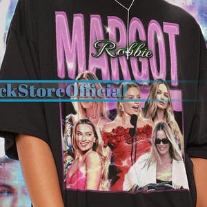 MARGOT ROBBIE Shirt, Margot Robbie Vintage Tees, Actress Margot Robbie Tshirt, Margot Robbie Merch, TV Robbie Retro 90s Sweater #saf