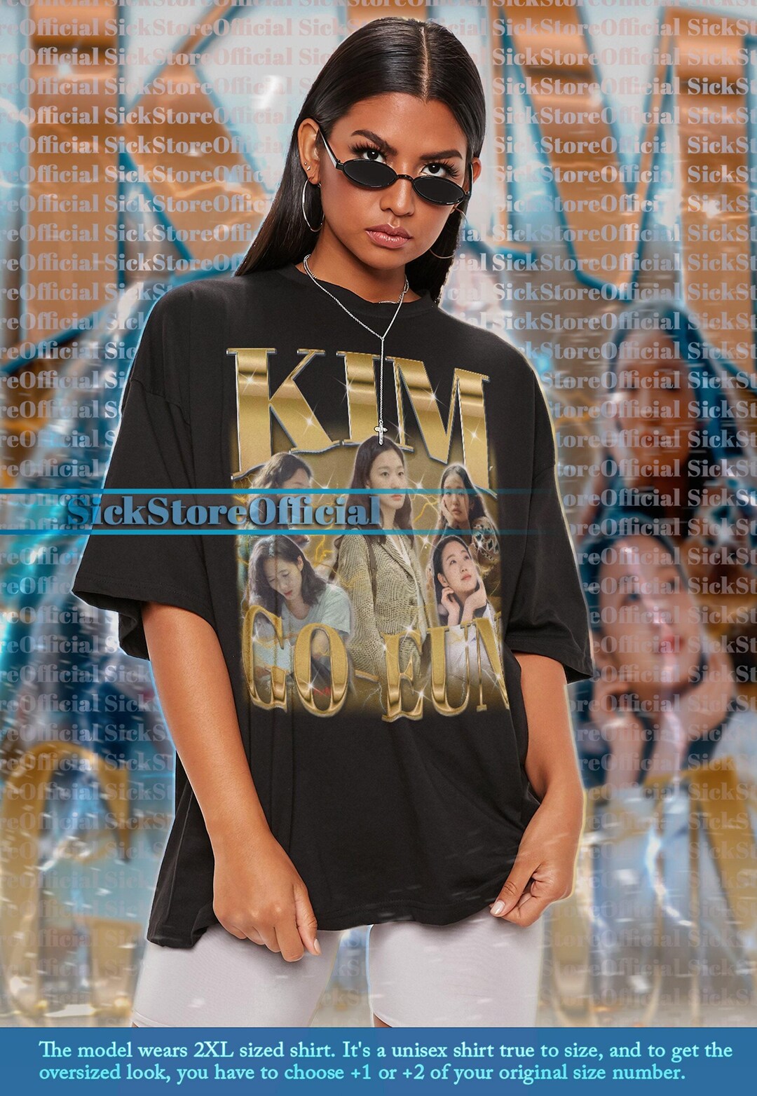 KIM GO-EUN Vintage Shirt, Kim Go-eun Homage Tshirt, Kim Go-eun Fan Tees ...