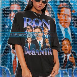 RON DESANTIS Vintage Shirt, Ron DeSantis Homage Tshirt, Ron DeSantis Fan Tees, Ron DeSantis Retro 90s Sweater, Ron DeSantis Merch Gift