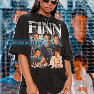 FINN HUDSON Shirt, Cory Monteith Vintage Tshirt, Christopher Hudson, Cory Monteigh, William McKinley High School Comedy-Drama Series Shirt