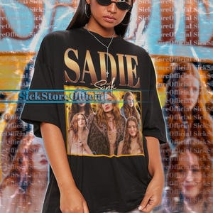 SADIE SINK Vintage Shirt, Sadie Sink Homage Tshirt, Sadie Sink Fan Tees, Sadie Sink Retro Sweater, Sadie Sink Merch Gift, Sadie Sink Film