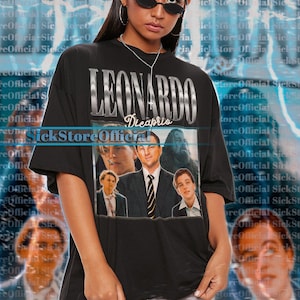 LEONARDO DICAPRIO Vintage Shirt, Leonardo DiCaprio Homage Tshirt, Leonardo DiCaprio Fan Tees, Leonardo DiCaprio Retro 90s Sweater Merch Gift