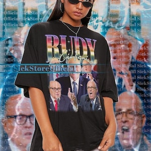 RUDY GIULIANI Vintage Shirt, Rudy Giuliani Homage Tshirt, Rudy Giuliani Fan Tees, Rudy Giuliani Retro 90er Jahre Pullover, Rudy Giuliani Geschenk #ari