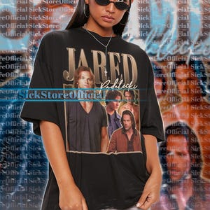 JARED PADALECKI Vintage Shirt, Jared Padalecki Homage Tshirt, Jared Padalecki Fan Tees, Jared Padalecki Retro 90s Sweater, Jared Padalecki