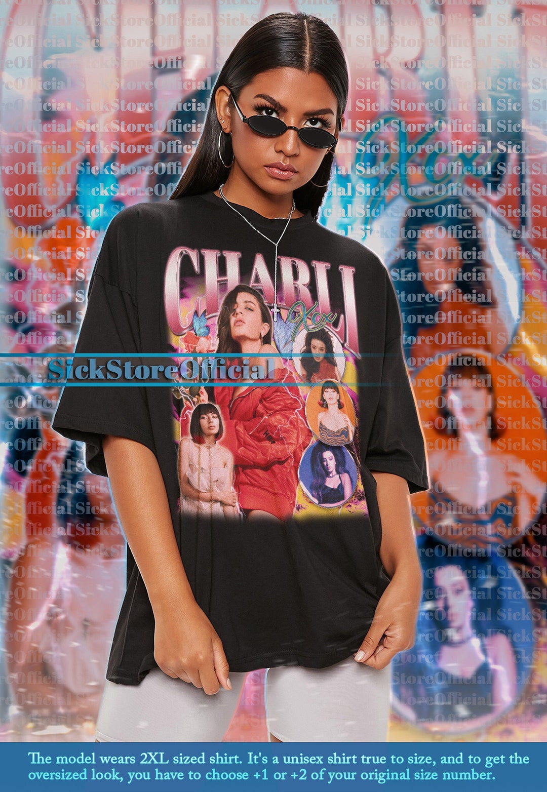 CHARLI XCX Shirt Charlotte Emma Aitchison T shirt Charli Xcx Tees CHARLI XCX Shirt Charlotte Emma Aitchison T shirt Charli Xcx Tees