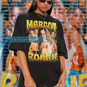 MARGOT ROBBIE Vintage Shirt, Margot Robbie Fan Tees, Actress Margot Robbie Homage Tshirt, Margot Robbie Merch, TV Robbie Retro 90s Sweater