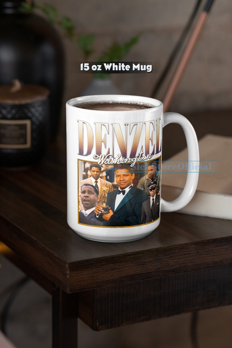 DENZEL WASHINGTON Coffee Mug, Denzel Washington Tea Mug, Denzel ...