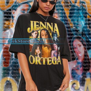 JENNA ORTEGA Shirt, Jenna Marie Ortega Jane Tshirt, Jenna Ortega Wednessday, Jenna Ortega Vada Cavell, Stuck Middle Retro 90s Sweater