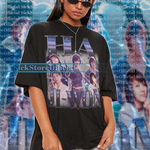 Camiseta vintage de HA Ji-Won, camiseta homenaje a Ha Ji-Won, camisetas de fan de Ha Ji-Won, suéter retro de los 90 de Ha Ji-Won, Ha Ji-Won Throwback #Saf