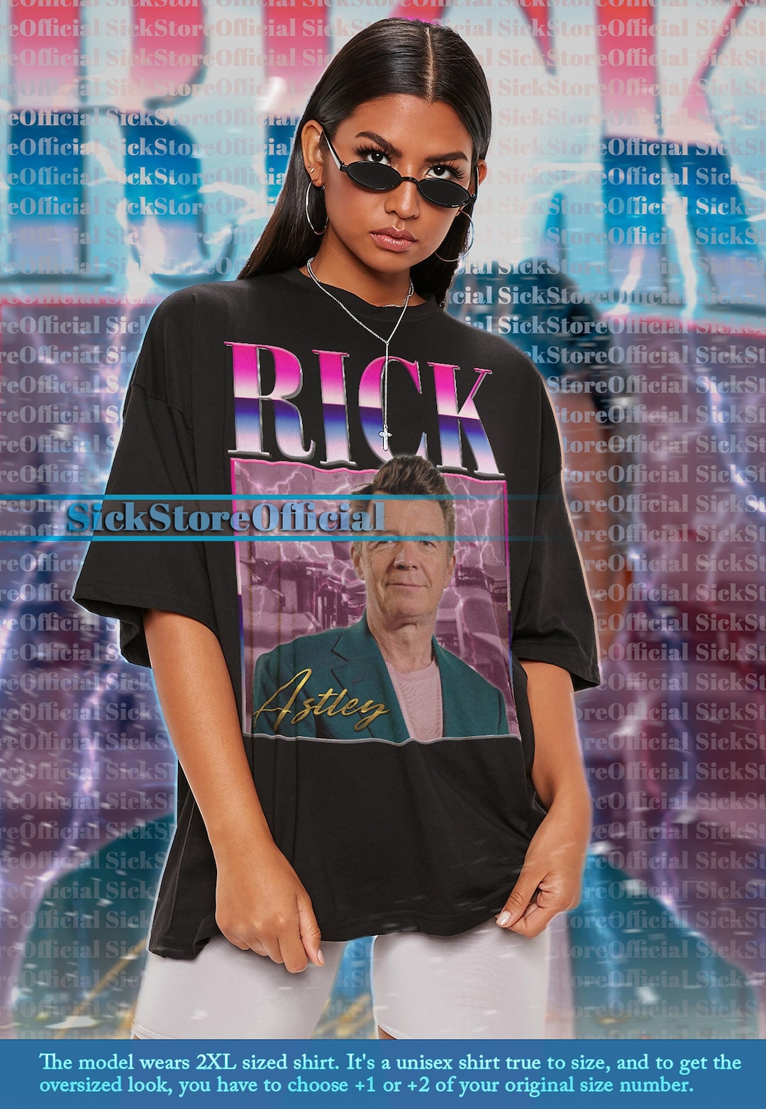 T-shirt Hommage Rick Parfitt Status Quo - Tribute Légende Du Rock, Coton, Manches Courtes, Plusieurs Couleurs