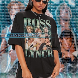 Maglietta vintage ROSS LYNCH, maglietta omaggio a Ross Lynch, magliette dei fan di Ross Lynch, maglione retrò anni &#39;90 di Ross Lynch, merchandising di Ross Lynch #SAF