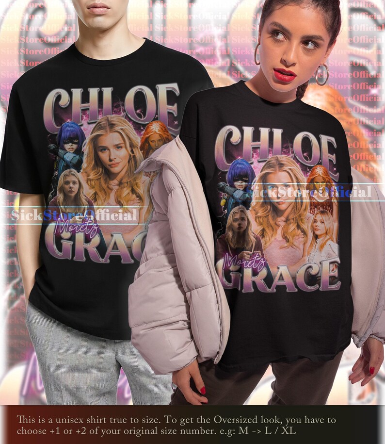 Chloe Raphael Merch CHLOE GRACE MORETZ Vintage Shirt, Chloe Moretz Homage Tshirt, Chloe ...