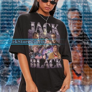 JACK BLACK Vintage Shirt, Jack Black Homage Tshirt, Jack Black Fan Tees, Jack Black Retro 90s Sweater, Jack Black Merch Gift Clothing #saf