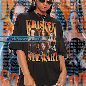 KRISTEN STEWART Vintage Shirt, Kristen Stewart Homage Tshirt, Kristen Stewart Fan Tees, Kristen Stewart Retro 90s Sweater, Kristen Stewart
