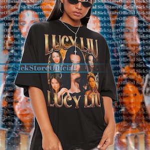 LUCY LIU Vintage Shirt, Lucy Liu Homage Tshirt, Lucy Liu Fan Tees, Lucy Liu Retro 90s Sweater, Lucy Liu Merch Gift, Actor Lucy Liu Movie Tee
