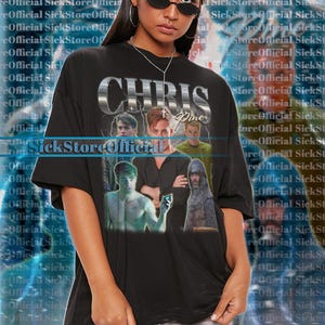 CHRIS PINE Vintage Shirt, Chris Pine Homage Tshirt, Chris Pine Fan Tees, Chris Pine Retro 90s Sweater, Movie Actor Chris Pine Merch Gift