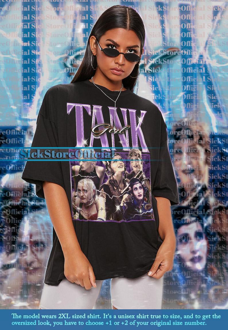TANK GIRL Vintage Shirt, Tank Girl Retro Tshirt, Tank Girl Tees