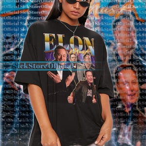 ELON MUSK Vintage Shirt, Elon Musk Homage Tshirt, Elon Musk Fan Tees, Elon Musk Retro 90s Sweater, Elon Musk Merch Gift, Elon Musk Crypto