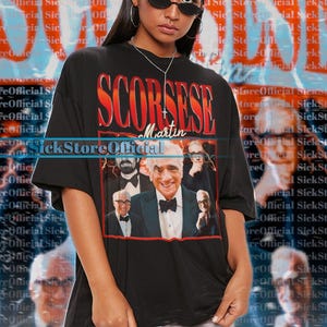 MARTIN SCORSESE Vintage Shirt, Martin Scorsese Homage Tshirt, Martin Scorsese Fan Tees, Martin Scorsese Retro 90s Sweater Merch Gift